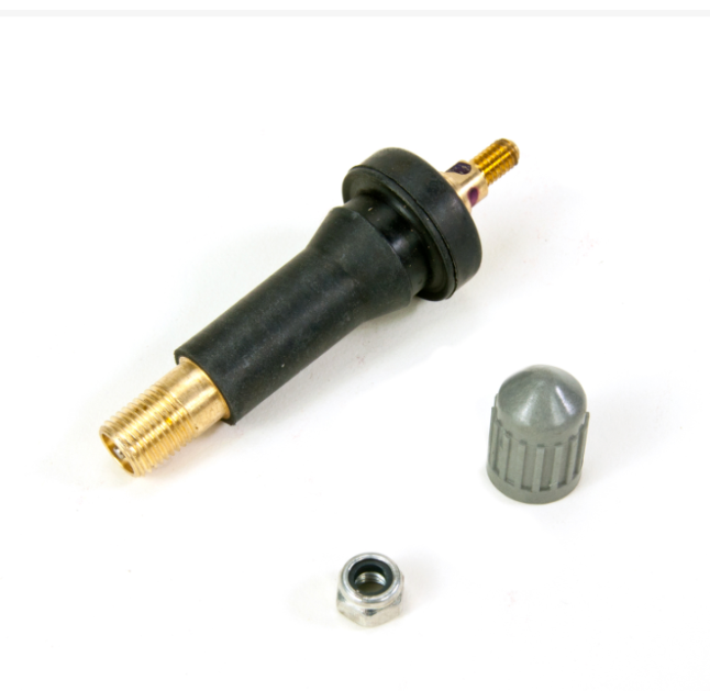 10 PACK 17-50399, 6-209 TPMS SNAP-IN VALVE HYUNDAI RUBBER VALVE