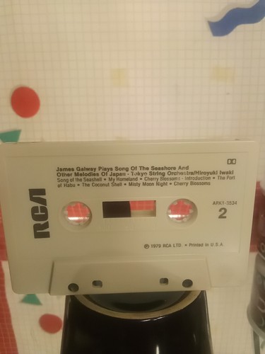 Song of the Seashore and Other Melodies of Japan by James Galway (Cassette,... - Picture 3 of 3