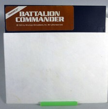 Commodore C-64: BATTALION COMMANDER by SSI - TESTED  WORKS