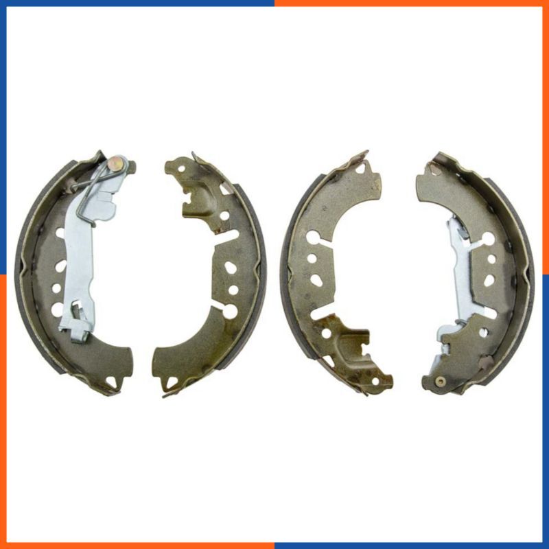 Mâchoires de frein à main pour FIAT 77367099 et 030137-05262 en acier tambour arrière
