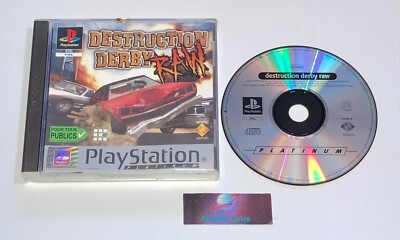 Destruction Derby PS1 – Boîte Et Notice (sans Le Jeu) – Envoi Suivi