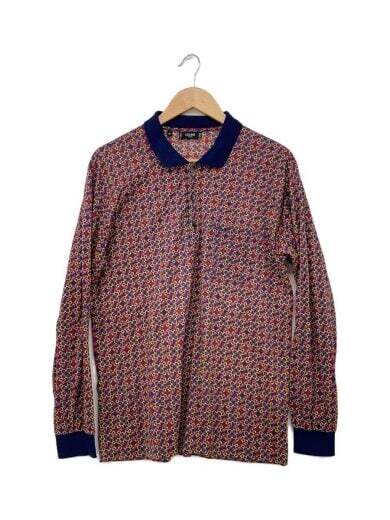 CELINE/OLD/Polo shirt/M/Cotton/NVY/All over pattern// | eBay CELINE/OLD/Polo shirt/M/Cotton/NVY/All over pattern// | eBay