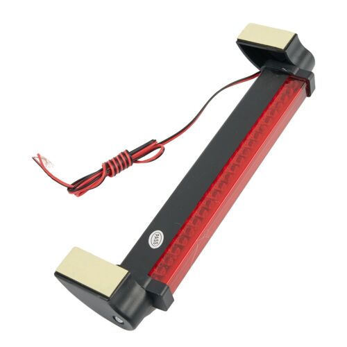 Universal Red LED 12V Car Third 3RD Centre High Level Brake Stop Rear Tail Light - Picture 1 of 12