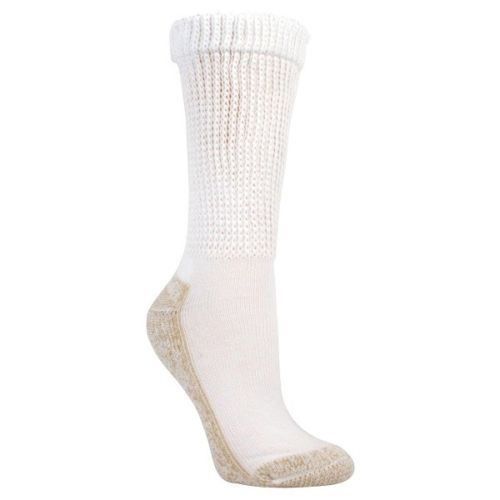 SAOLA Calze Crew Donna Suola Rame Non Legatorie Confezione da 2 "Extra Cushion & Health" USA