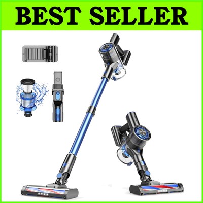 Cordless Vacuum Stick with Quick Charge & Wall Mount - Ideal for Home Cleaning