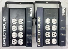 2 Spectrum QEP-15 Quadular II Expandable 4 Channel Dimmer Pack