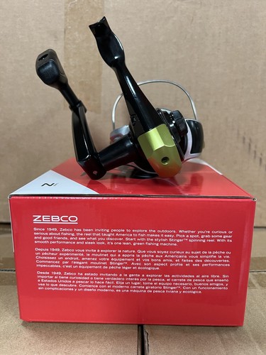 Zebco Fishing Stinger Size 60 Spinning Reel 5.0:1 Pre-Spooled 20# - Picture 2 of 4