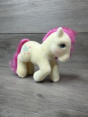 G1 My Little Pony So Soft TRULY Flocked Fuzzy Year 4 Vintage 1985 1986