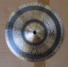 Saluda Hand Hammered Symbolic 10" Splash Cymbal 2009 NEW Unique Pattern RARE