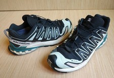 Salomon XA PRO 3D V9 GORE-TEX Sneakers Hiking Walking Trail Black Aqua 8.5 White