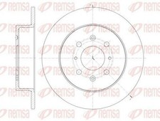 2x REMSA Bremsscheiben Hinten für HONDA CIVIC VII Hatchback (EU, EP, EV)
