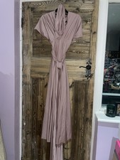 Pale Pink Multiway Evening  Bridesmaid Prom Dress Size 20 Excellent Condition