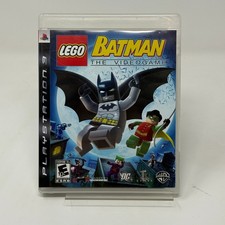 LEGO Batman The Videogame Sony PlayStation 3 PS3 Game Complete CIB BLUS-30175
