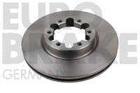 2X Eurobrake Bremsscheiben Vorne FüR Nissan NT400 Cabstar F24F F24_ TLO