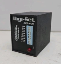 Entrelec Ssac TDB24AL Time Delay Relay 24Vdc Digi-Set Used See Pictures 