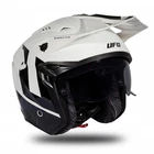 UFO Sheratan Open-Face Jet White Black