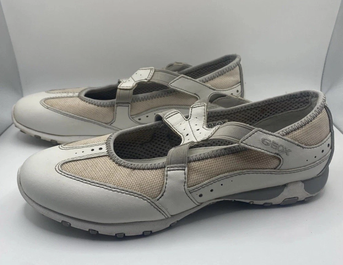 Geox Femme Coronilla A Mary Jane - Chaussures Cuir Respirantes Confortables