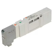 Smc Sv2300-5Fu Solenoid Air Control Valve, 24Vdc