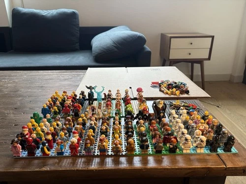Lot of 150+ Lego Mini figures Star Wars, Harry Potter, Ninjago, Etc.
