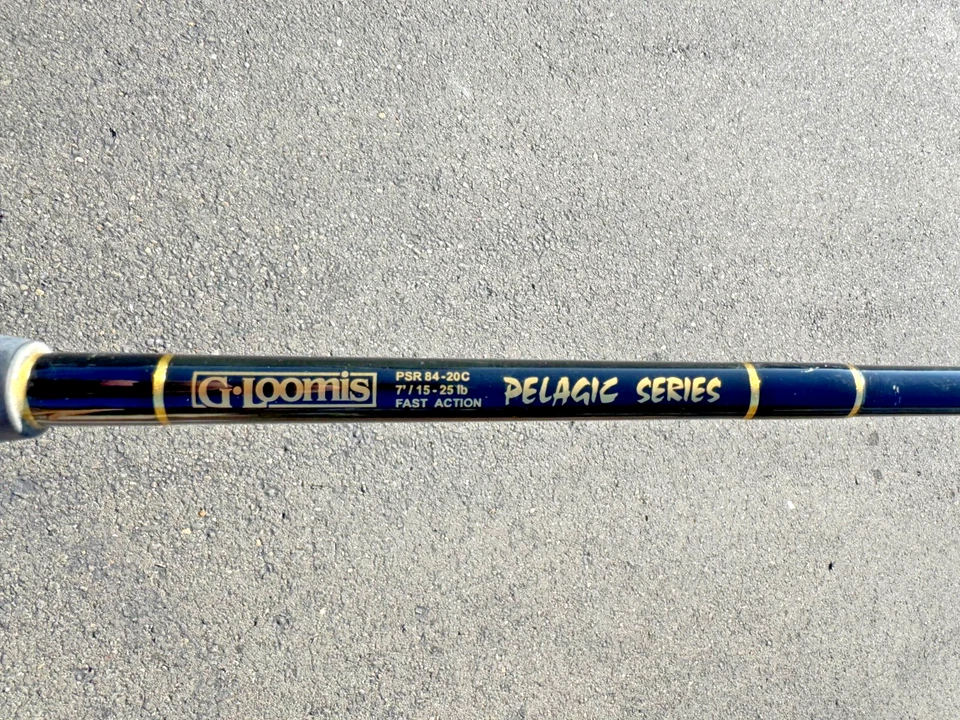 G-LOOMIS PSR84-20C, 7 pies, 15-25 lb, varilla de acción rápida (SERIE PELÁGICA) Foto 2 de 4