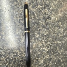 Cross Century II Classic Black w/23kt Gold Trim Ballpoint Pen 412WG-1