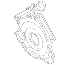 Genuine Audi Rear Main Seal Retainer 06E-103-171-DE