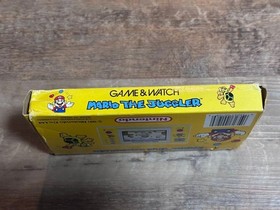 Nintendo Game & Watch Mario the Juggler Tested Working Box Manual Japan Vintage