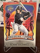 2025 Panini Prospect Edition Prepping for the Pros #21 SLADE CALDWELL- DBACKS ⚾️