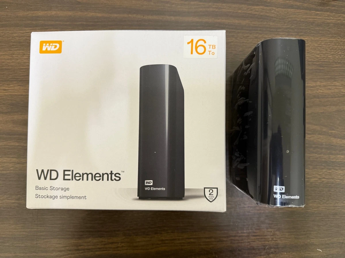 Western Digital External Hard Disk Drives 16 TB Storage Capacity