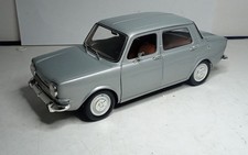 NOREV 1/18 SIMCA 1000 GRIS METAL BON ETAT SANS BOITE gé A7