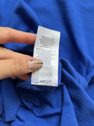POLO BEAR by RALPH LAUREN Blue Cotton T-Shirt for Teenage Boy Size L (14-16) - Picture 10 of 11