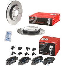 Brembo Bremsscheiben 270mm + Bremsbeläge Hinten passend für Toyota Auris 1.6 1.4
