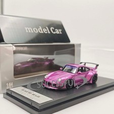 Sw 164 Purple Porsche Rwb 993 Diecast Alloy Classic Sport Car Collectible Toy Sw 164 Purple Porsche Rwb 993 Diecast Alloy Classic Sport Car Collectible Toy