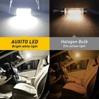 White 39MM-42MM Festoon Dome Map Interior LED Light Bulb 6500K 211 212 214 2/10x