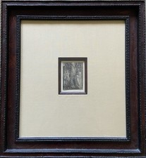 Heinrich Aldegrever, Adam and Eve Hide Themselves 1540 Framed Engraving