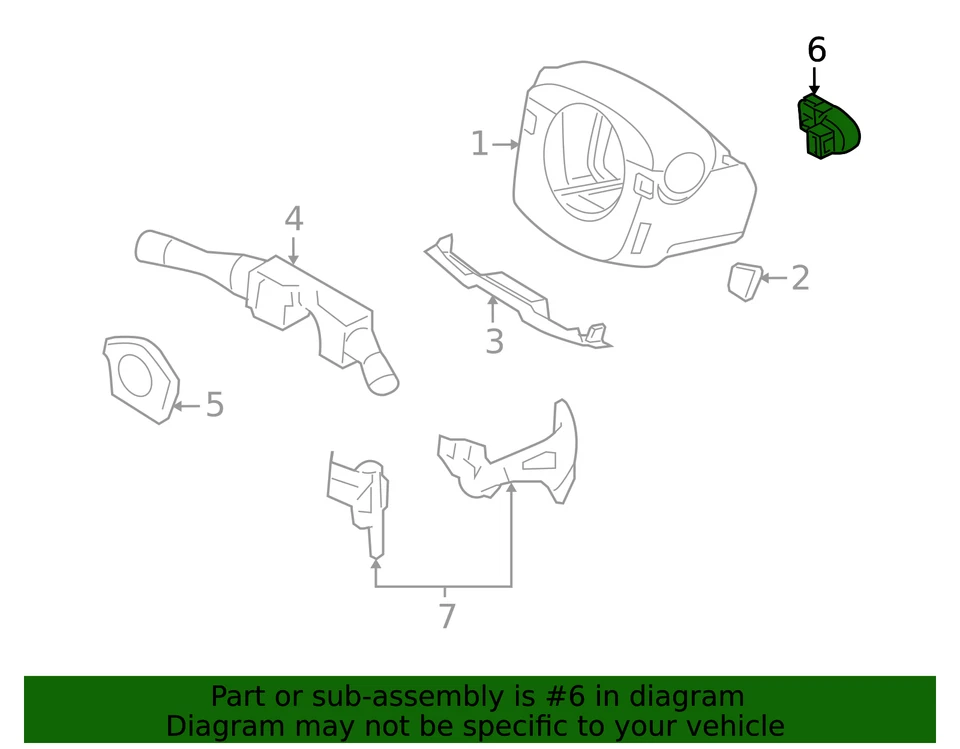 正品日产 GT-R 转向锁模块 - 全新原始设备制造商 — 第 2/2 张图片