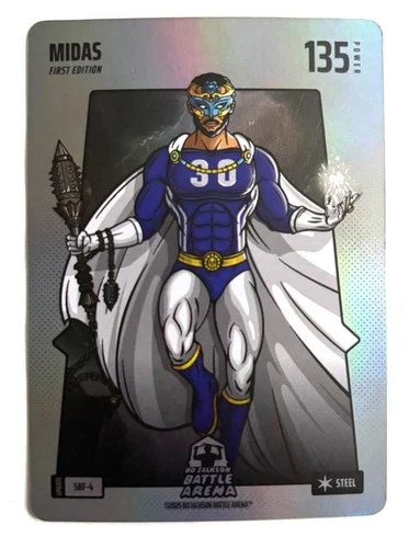 STEPHEN CURRY 2025 Bo Jackson Battle Arena MIDAS SILVER BATTLE FOIL #SBF-4
