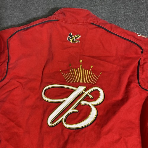 Vintage Dale Earnhardt Jr Jacket XL Red Bud King Of Beers Chase Authentics Rare - Picture 13 of 20
