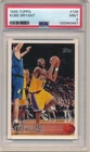 KOBE BRYANT 1996/97 TOPPS #138 RC ROOKIE CARD LOS ANGELES LAKERS SP PSA 9 MINT