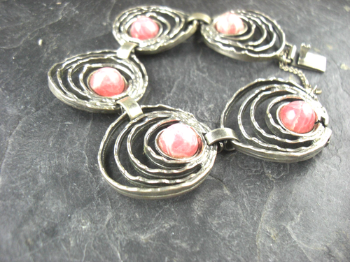 Armband Vintage Perli Werkstatt 835er Silber - Picture 4 of 4