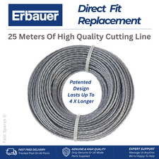 ERBAUER Strimmer Spool Line for EGT18-Li Trimmer 25m x 1.5mm FAST POST 0.35 per metre
