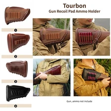 TOURBON Shooting Recoil Pad Rifle Cheek Rest Ammo Holder Gunstock Cover 4 Option