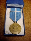 Vintage US Military Korean War Service Medal With Ribbon Bar In The Box
