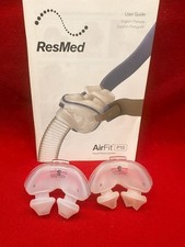 Lot of TWO 2 ResMed AirFit P10 CPAP Nasal Pillow Cushions Size SMALL NWOT