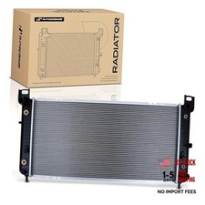 Engine Coolant Radiator Assembly 34" Compatible with Oil Cooler
