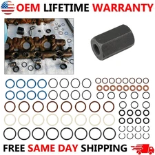 For Ford 6.0L Powerstroke Oil Rail Leak Repair Kit* Tool O-rings & Injector Seal
