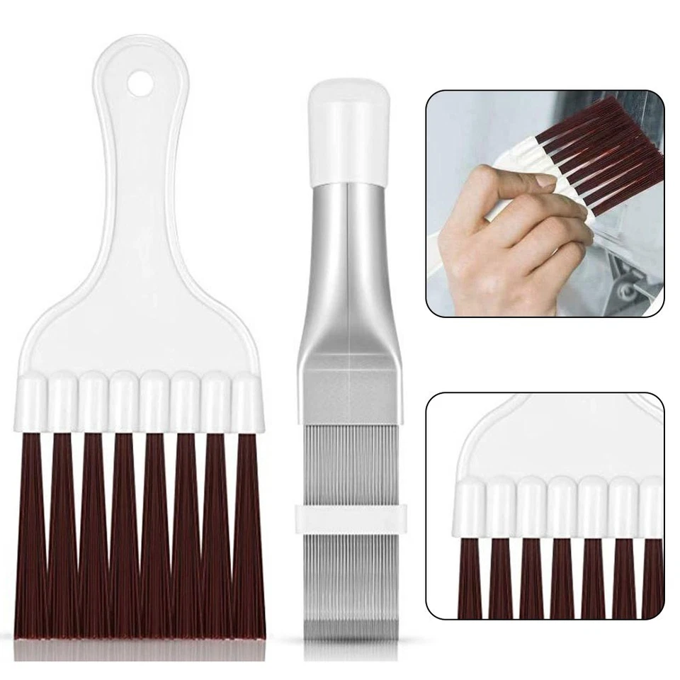 Air Conditioner Comb A/C Fin Comb Cleaner Cleaning Brush ABS Ac Condenser - Image 2 of 4