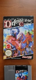 DEFENDER OF THE CROWN NINTENDO NES PAL A VERSIONE ITALIANA MATTEL ITA CIB boxato