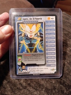 Dragon Ball Z DBZ CCG SCORE Vegeta the All Powerful Lvl 2 #168