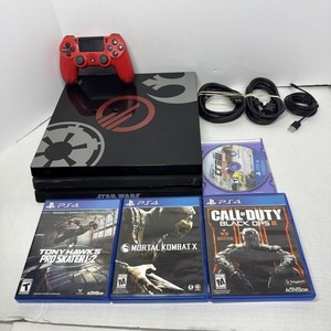 Console PS4 Pro 1To Édition Limitée Star Wars - Pour Pièces Détachées (ne Fonctionne Pas)